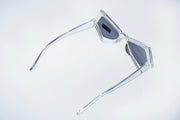 The Luxury Oversized Cat-Eye Sunglasses – Clear Edition VZ-50