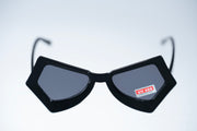 The Luxury Geometric Cat-Eye Sunglasses – Black Edition VZ-51