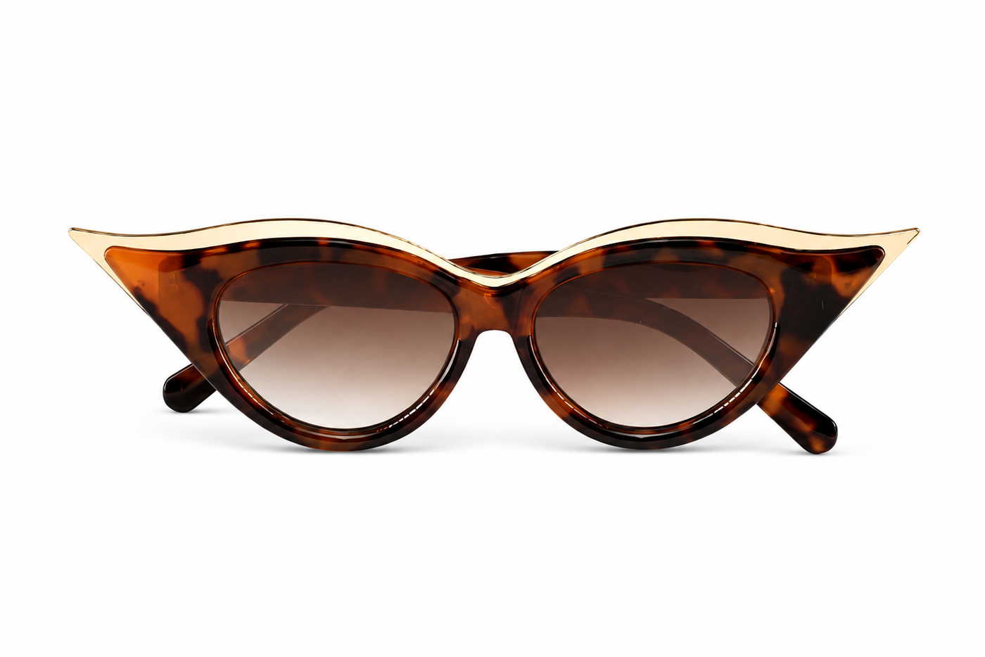AURORA – Luxury Tortoise Cat-Eye Sunglasses