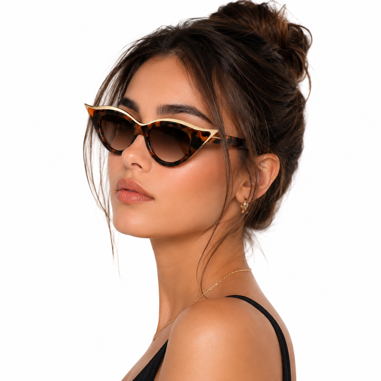 AURORA – Luxury Tortoise Cat-Eye Sunglasses