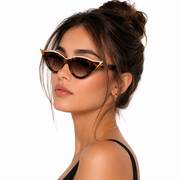 AURORA – Luxury Tortoise Cat-Eye Sunglasses