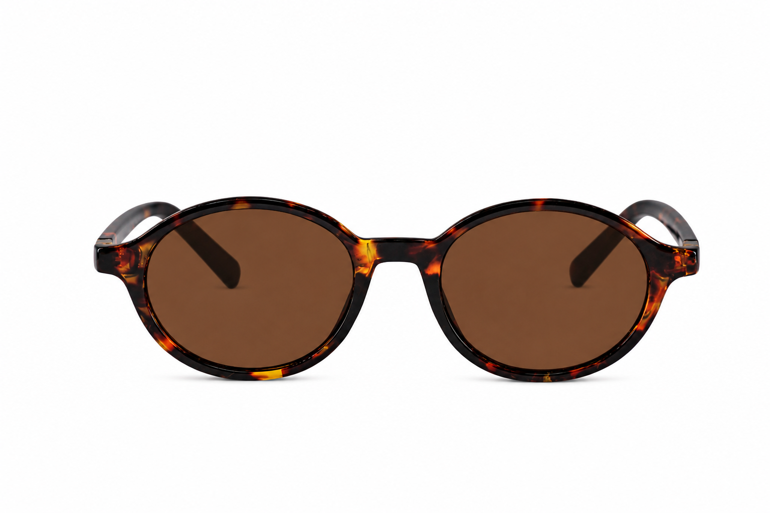 Timeless Round Elegance with Warm Amber Lenses Secondary image