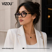 Luxury Round Sunglasses – Glossy Black Gold Accent Edition VZ-162