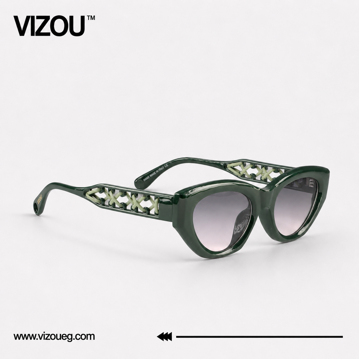 Italy Sculpted Cat-Eye – VZ-152